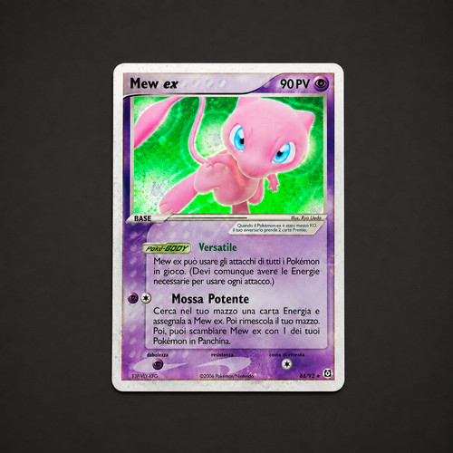 Mew ex legend - ex, maker