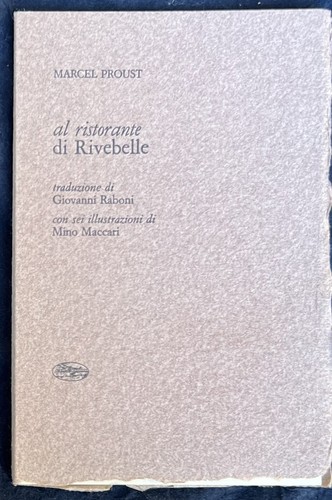 Proust marcel ristorante di - proust,
