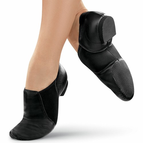 Scarpe jazz slip pelle - on, in
