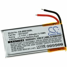 Batteria per cuffie moto - batteria,