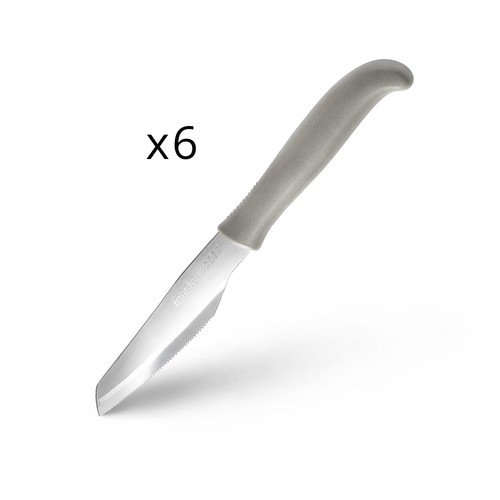 Set coltelli cucina acciaio - 6,