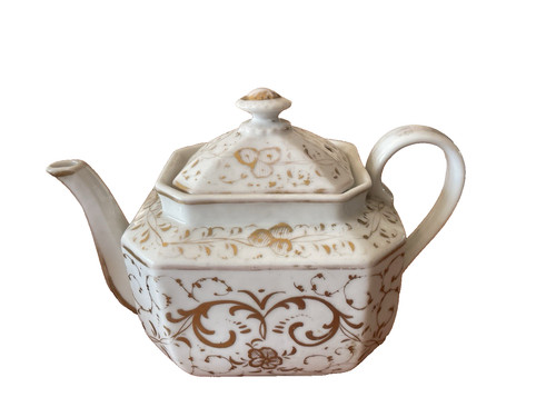 Porcelaine paris théière - porcelaine, de