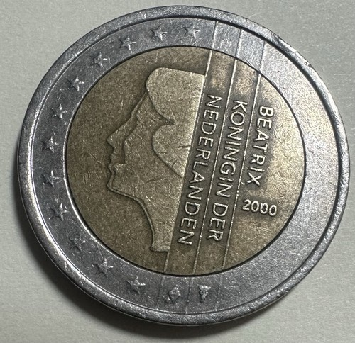 Moneda euros holanda - 2€,