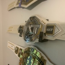 WWE Championship Belt Wall