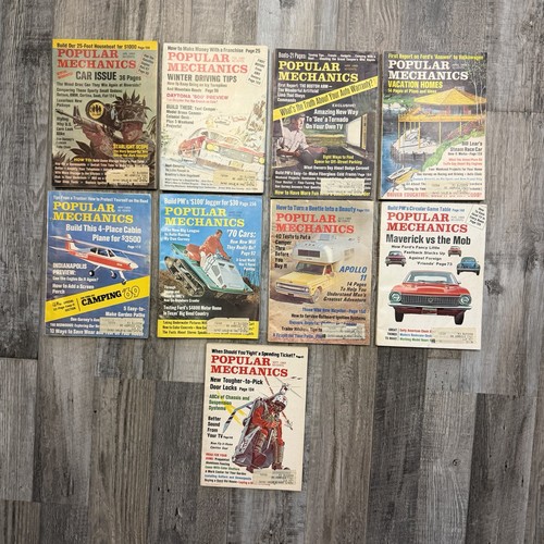 Lot vintage 1969 popular - lot, of