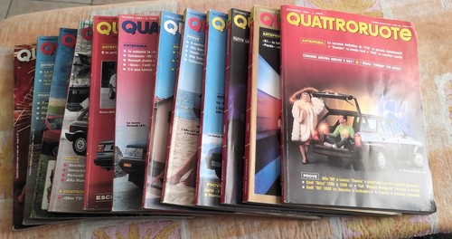 Quattroruote annata 1984 - quattroruote,