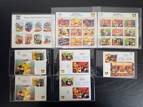 Francobolli disney musica - francobolli,