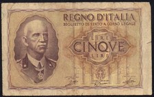 ITALY 1940 XVIII - 28a.1 - UNC
