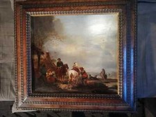 Dipinti antichi  fiamminghi venezia brombo milesi Ciardi berchem zuccarelli