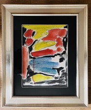 Quadro dipinto di Giovanni Massaccesi misura 30x40cm in cornice