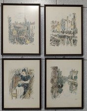 serie di 4 quadri dim 31x24 cm