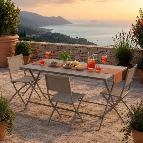 Tavolo giardino 150x80x71 - giardino,