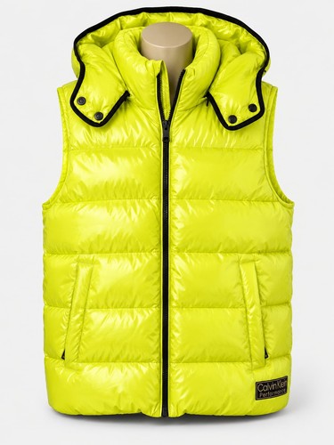 Gilet imbottito con cappuccio