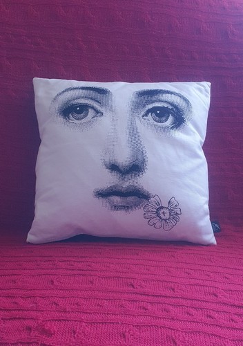 Piero fornasetti cuscino tema - piero,