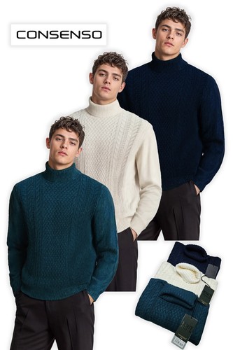 Consenso maglione uomo collo - consenso,