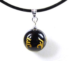 Onice Ciondolo Con Tibetana