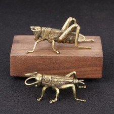 Statuina grillo ottone 2 pezzi