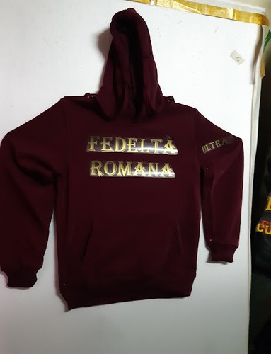 Felpa roma fedelta romana - roma,,