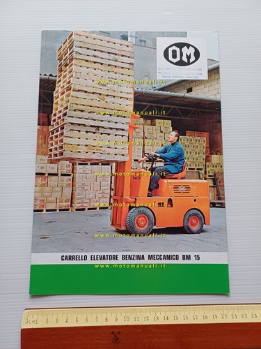 Carrello elevatore benzina - om,