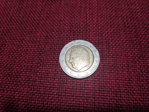 Moneta rara euro 2002 belgio - moneta,