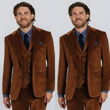 Corduroy Men's Suits  Formal