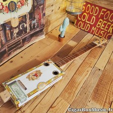 Guitare cigar box - , diatonique