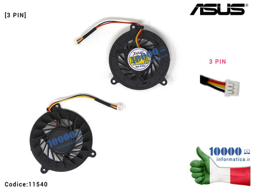 Ventola fan cpu - ventola, asus