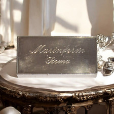 Lingotto Marinferm Roma in Argento Fino 999,5 Gr.50 Lingottino