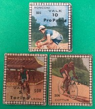 3 figurine Ciclisti, Stadio Bea