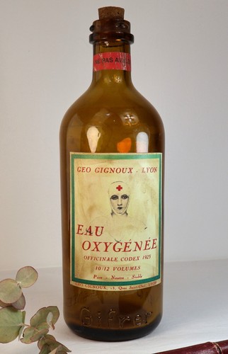 Flacon ancien gifrer eau - gifrer,