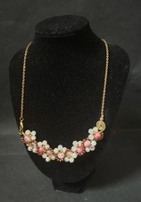 Meoni collana Artistica Con Giada Persiana,Agata,Ematite,Ottone Artigianale 