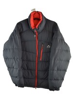 Giubbotto piumino d'oca grigio