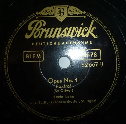 Brunswick schellack 667 - brunswick,