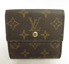 Autentico portafoglio in pelle LOUIS VUITTON Monogram Portefeiulle Elise #38122