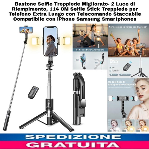 Bastone selfie treppiede - bastone,