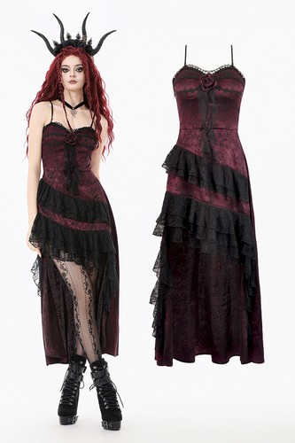 Abito donna dark love rosa - in,