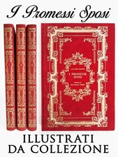 I Promessi Sposi illustrati Manzoni Gonin Italica Del Drago 1986 Collezione