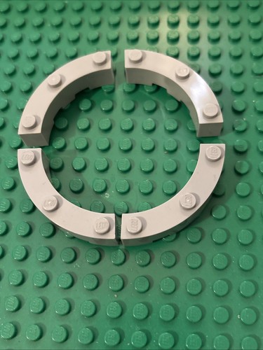 Lego brick 4x4 rotondo - brick, 3