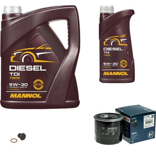 Bosch filtro olio mannol - olio, 6