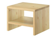 Moderno comodino in Pino