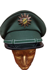 Cappello con visiera  german polizei polizia tedesca Vintage Verde