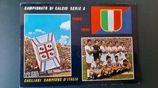 Cartolina celebrativa Cagliari