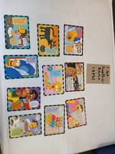 Carte Skybox Simpsons Smell-o-Rama 1993 set completo di 10