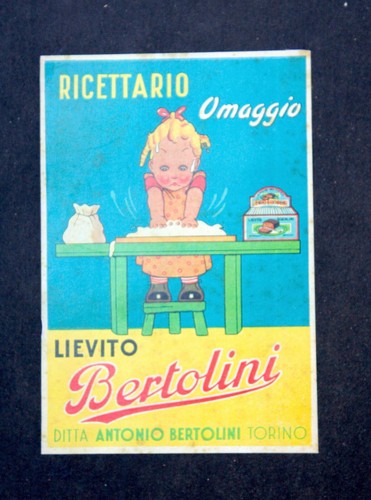 Pubblicità stampata lievito - pubblicità,