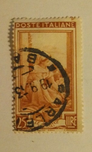 Francobollo poste italiane le - francobollo, "le