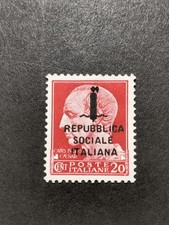 Rsi 1944 20c - stampato, per
