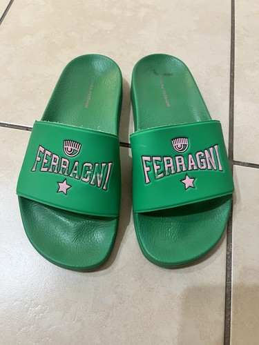 Ciabatte chiara ferragni verde - ciabatte,
