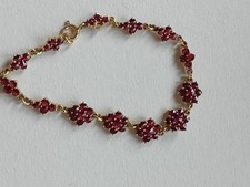 bracciale donna con granate