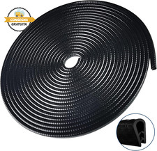 Protezione Portiera Auto, 5M Paraspigoli Anti-Perdite, in Gomma a Forma Di U, Ri