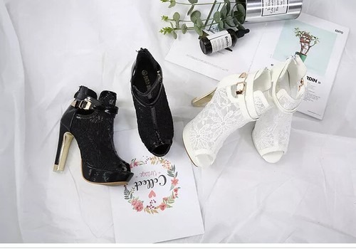 Stivali estivi platform donna - stivali,